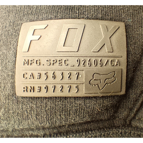 Fox Racing Pro Circuit Men’s Large Hoodie Full Zip Black Sweatshirt MotoX - Picture 7 of 9